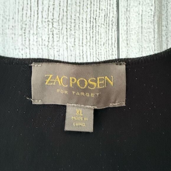 Zac Posen| Black Cardigan Size XL - Picture 4 of 5